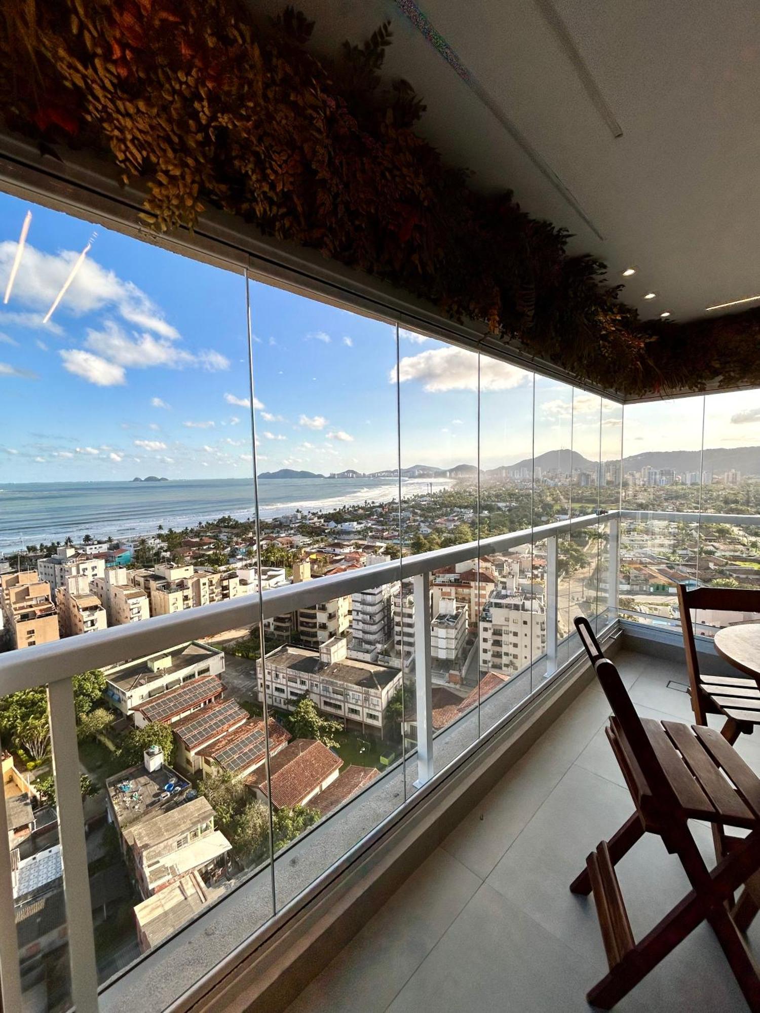 Apt Enseada Vista Mar Guaruja Ngoại thất bức ảnh
