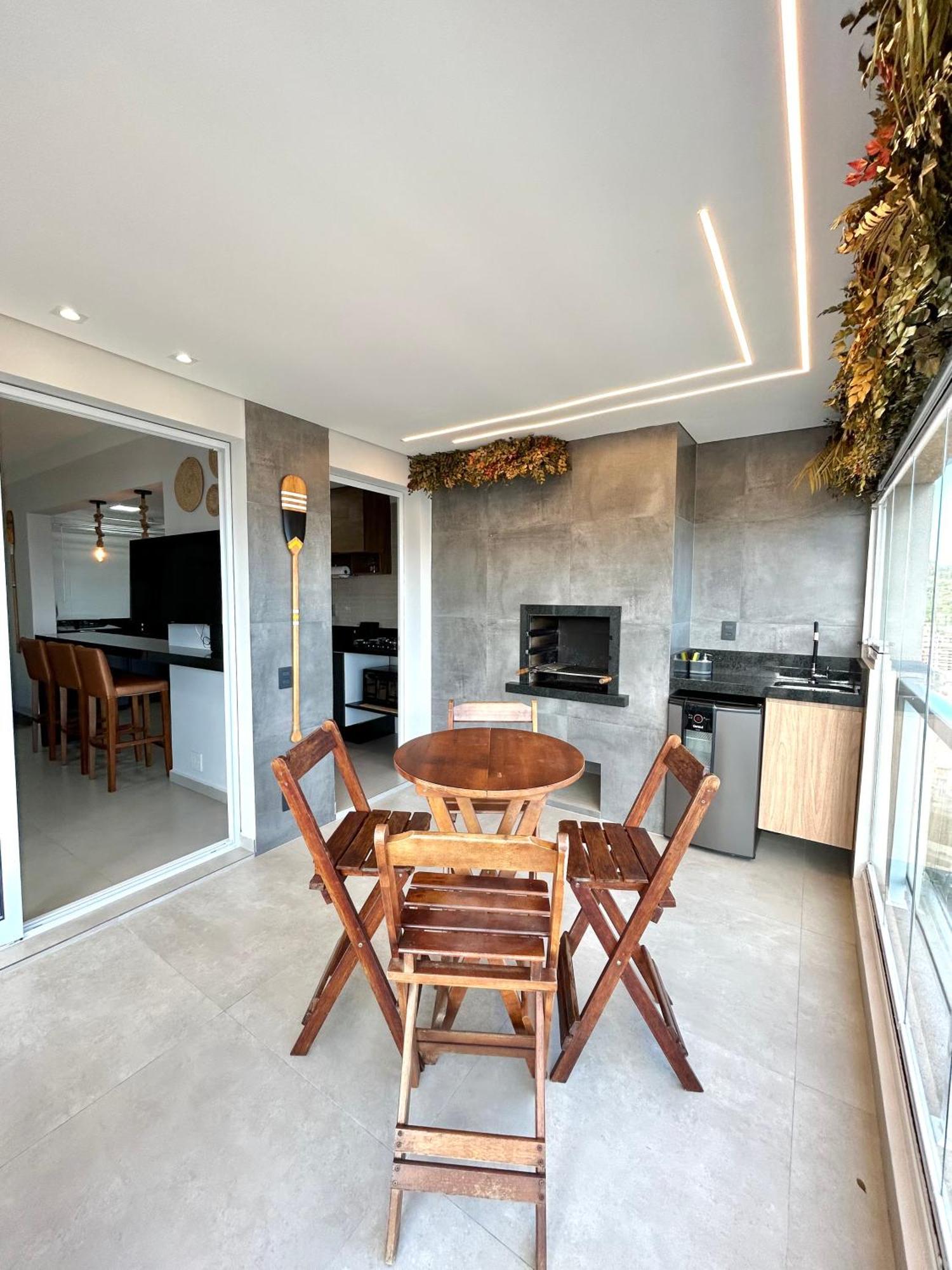 Apt Enseada Vista Mar Guaruja Ngoại thất bức ảnh