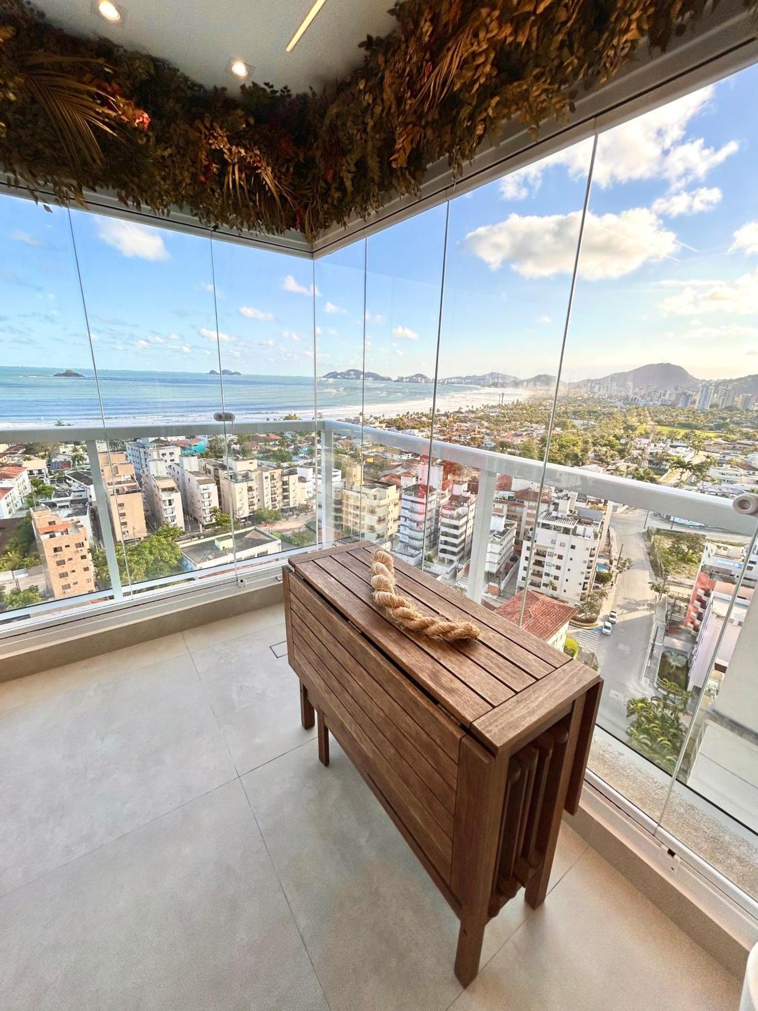 Apt Enseada Vista Mar Guaruja Ngoại thất bức ảnh