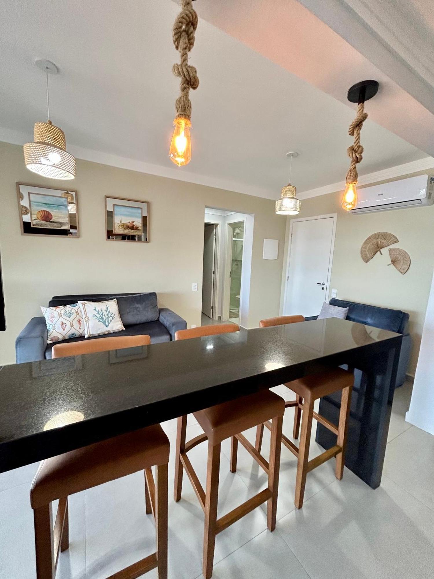 Apt Enseada Vista Mar Guaruja Ngoại thất bức ảnh