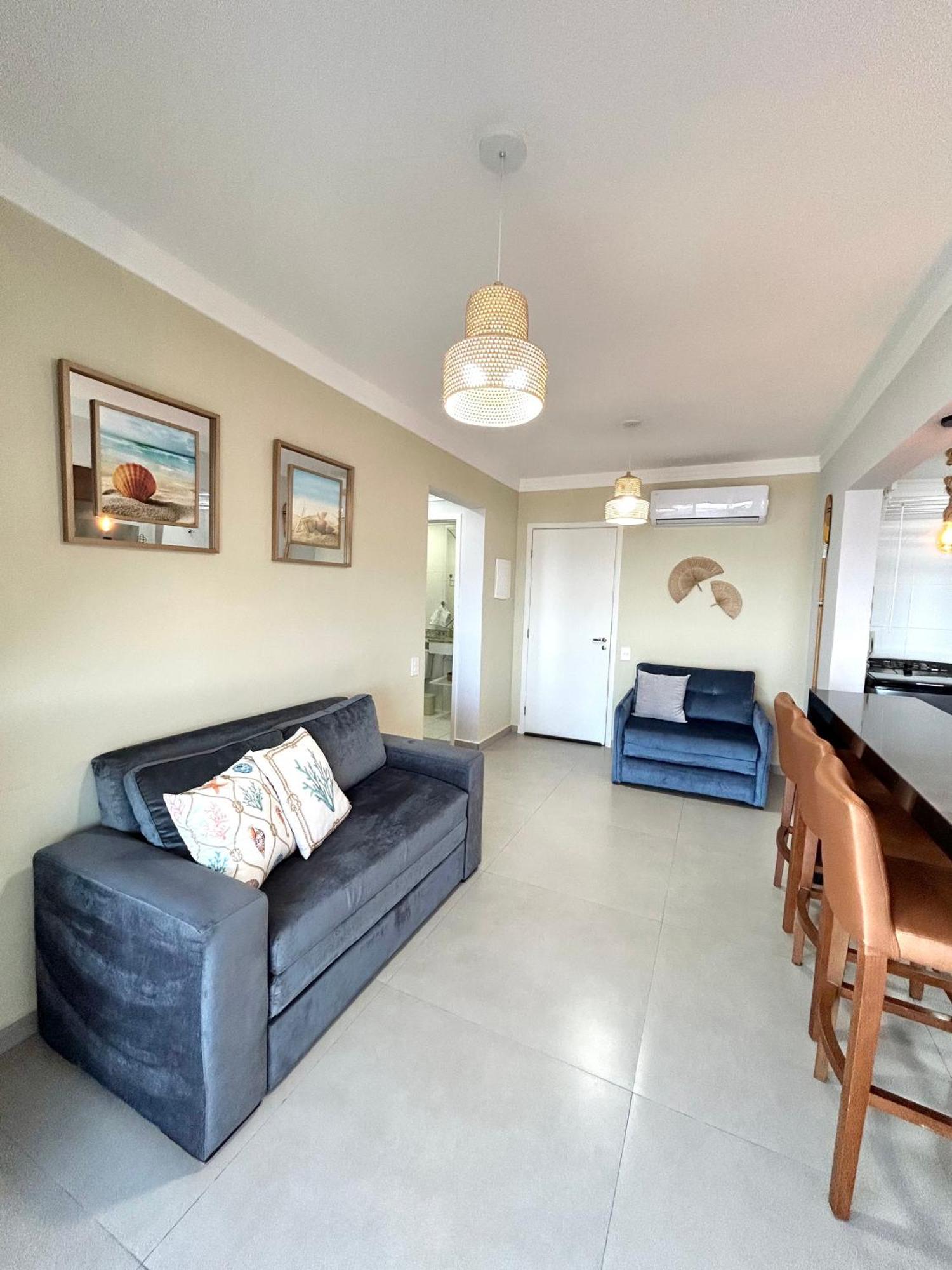 Apt Enseada Vista Mar Guaruja Ngoại thất bức ảnh
